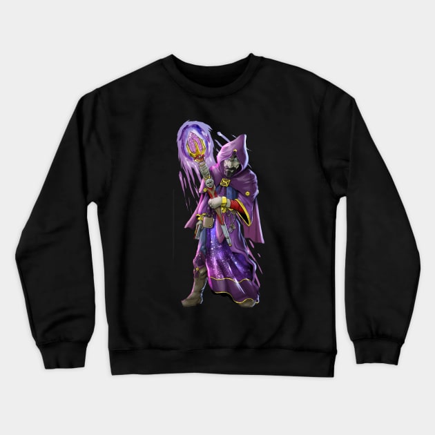 Illuren, Eladrin Wizard Crewneck Sweatshirt by DivineandConquer